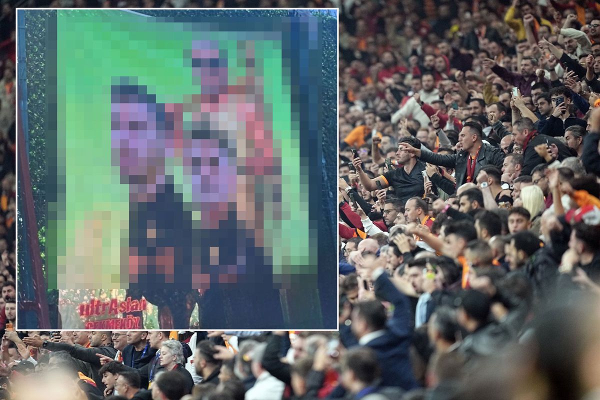 Galatasaray taraftarından tepki çeken pankart