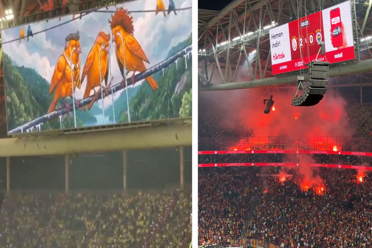 Galatasaray\'dan Fenerbahçe\'ye peş peşe göndermeler