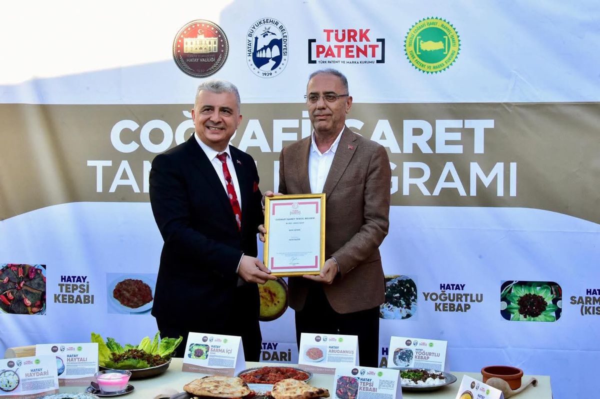 Hatay’ın tescilli lezzetlerine 7 yeni ürün eklendi