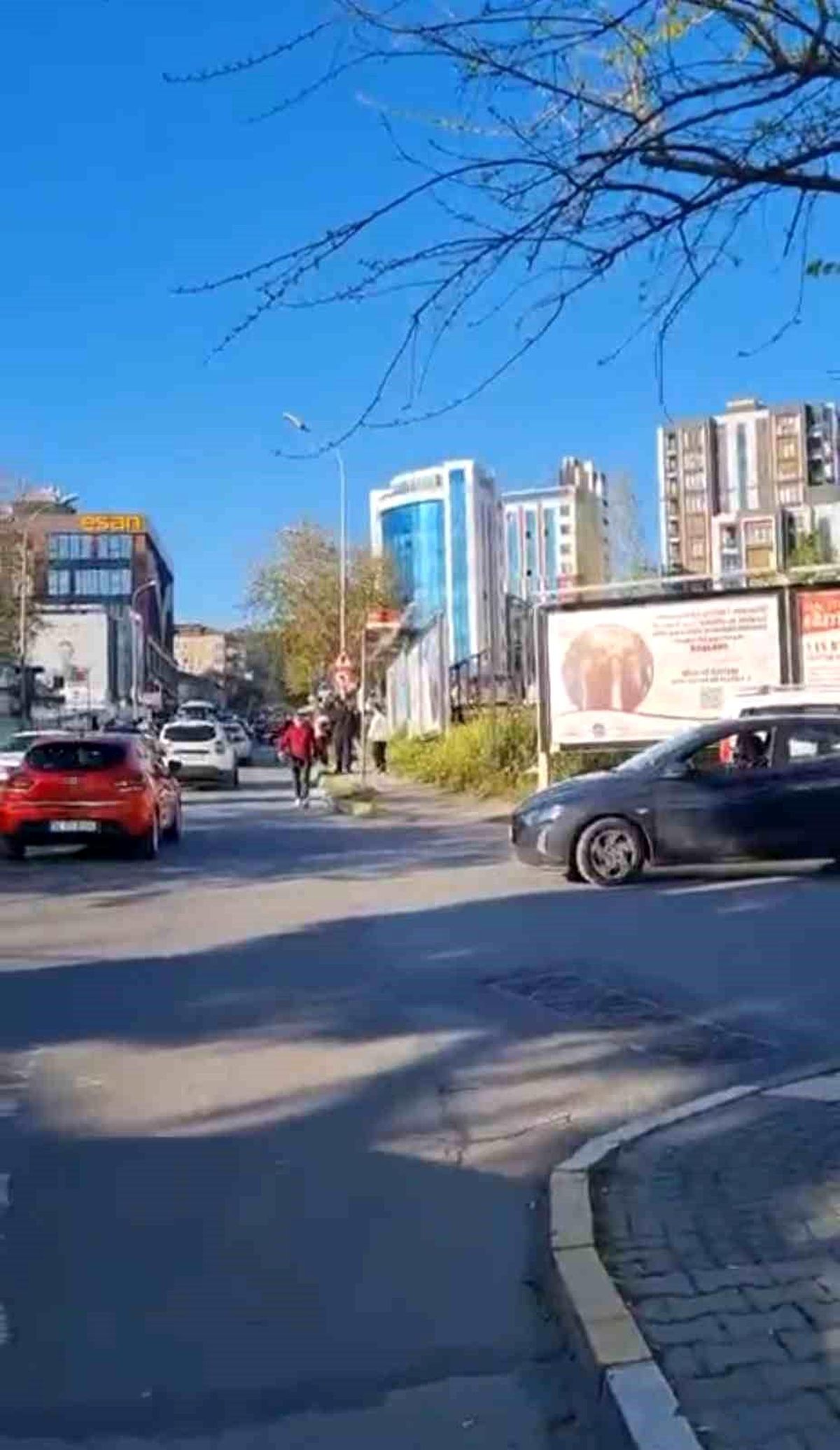 Maltepe\'de Motosiklet Sürücüsüne Saldırı