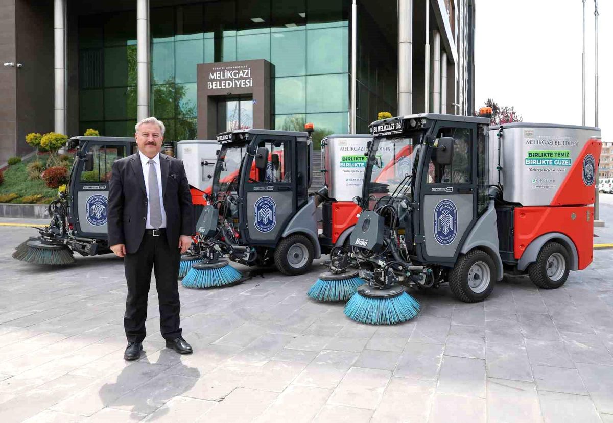 Melikgazi\'nin hizmet kalitesini artıracak yeni araçlar sahada