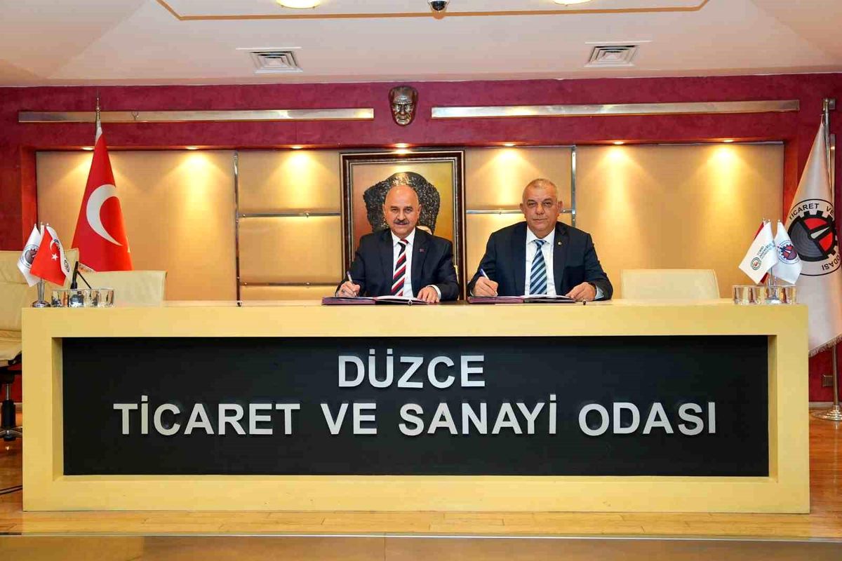 Düzce\'de İşletme Eğitimi Protokolü İmzalandı