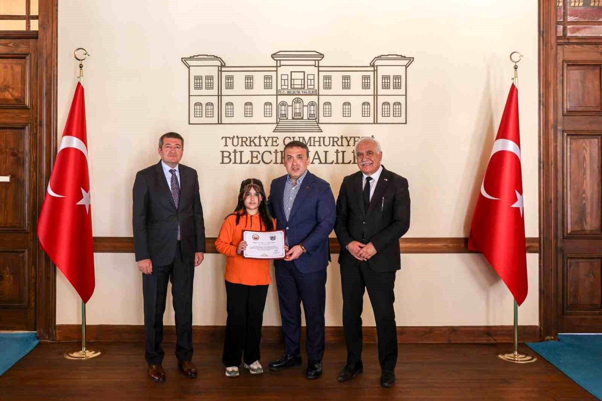 Bilecik\'te Sağlıklı Nesil Ödülleri Verildi