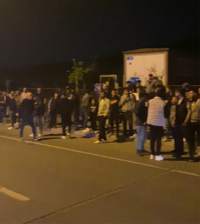 Samandıra'da kırmızı alarm! Fenerbahçe taraftarı tesislere akın etti