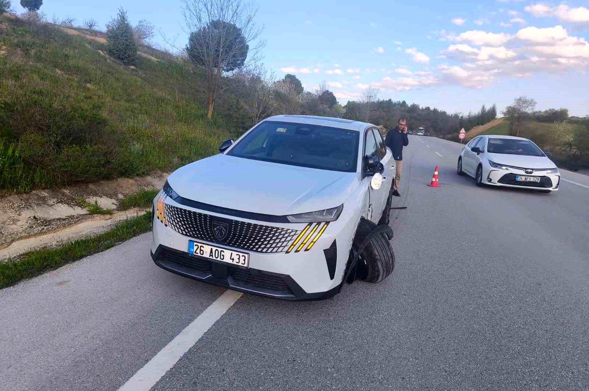 Bilecik\'te Trafik Kazası: 1 Yaralı