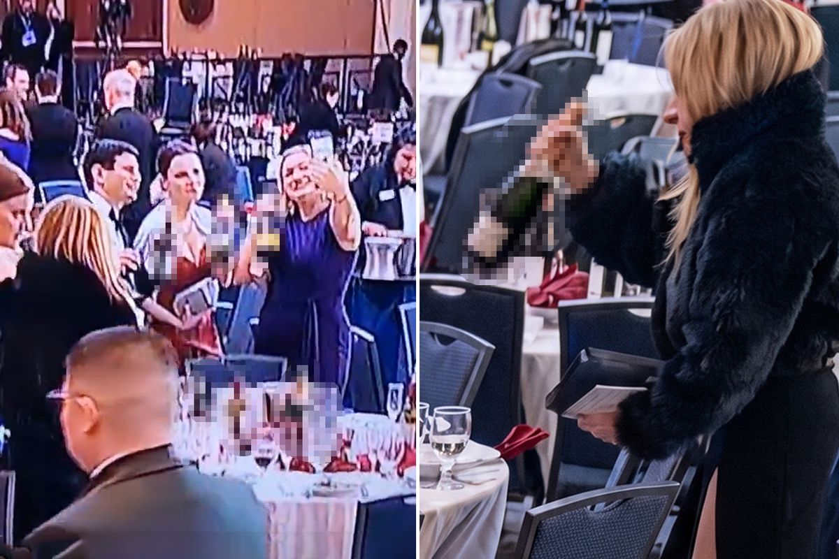 Trump\'a saldırı girişiminde gazeteciler kaosun ortasında içki şişelerini çaldı