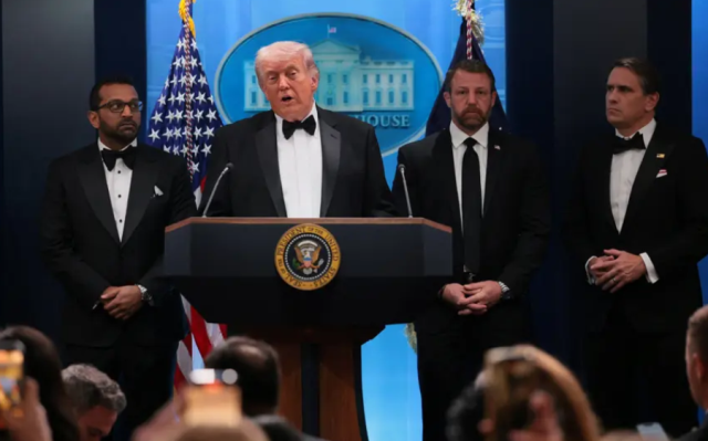 Trump’ın yemeğinde silahlı saldırı! Gizli servis anında müdahale etti