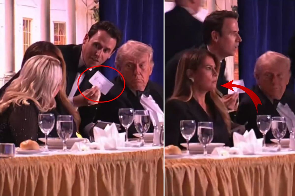 Trump\'ın yemeğindeki saldırı kurgu muydu? Kart detayı dikkat çekti