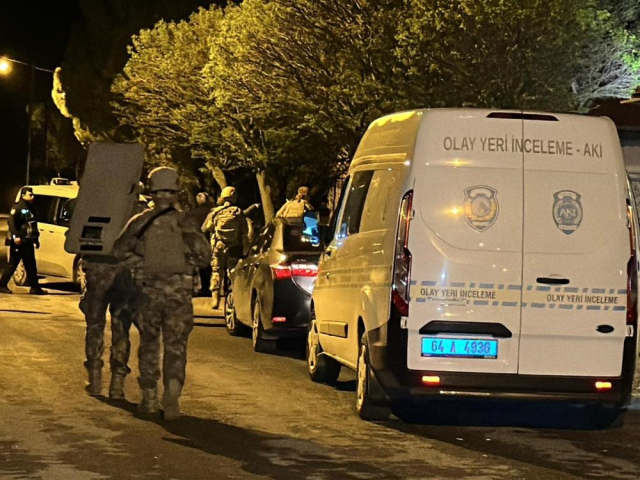 Uşak'ta görev başındaki polislere ateş açıldı! Yaralılar var