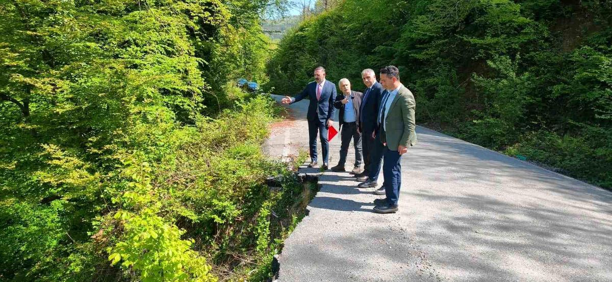 Zonguldak\'ta Heyelan İncelemesi