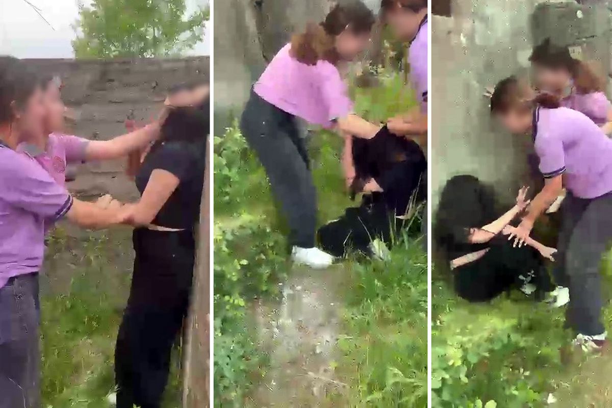 Akran zorbalığı cinsiyet dinlemiyor! Metruk binada dehşete düşüren görüntü