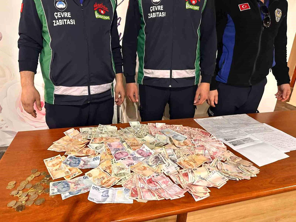 Akşehir\'de dilenci operasyonu: 4 bin 410 TL\'ye el konuldu