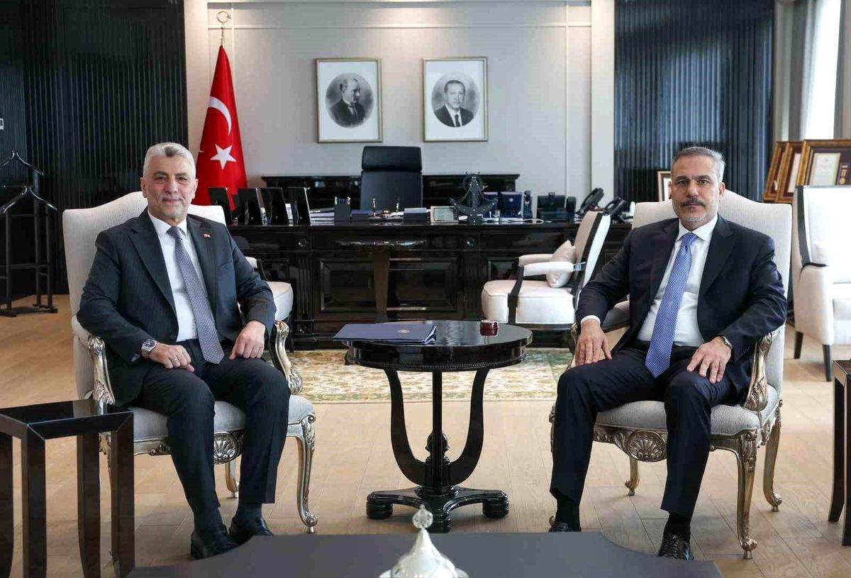 Fidan ve Bolat Ankara\'da Görüştü