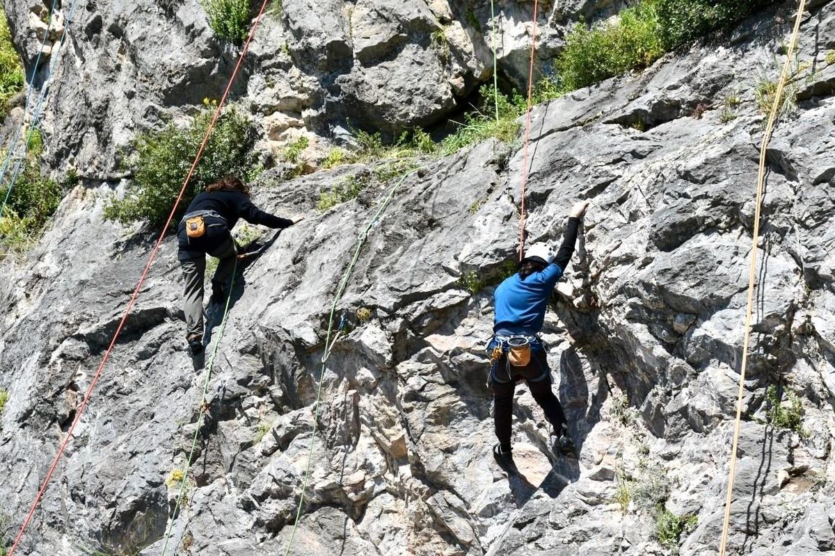 Balıkesir 7. Kaya Tırmanış Şenliği doğa tutkunlarını buluşturdu