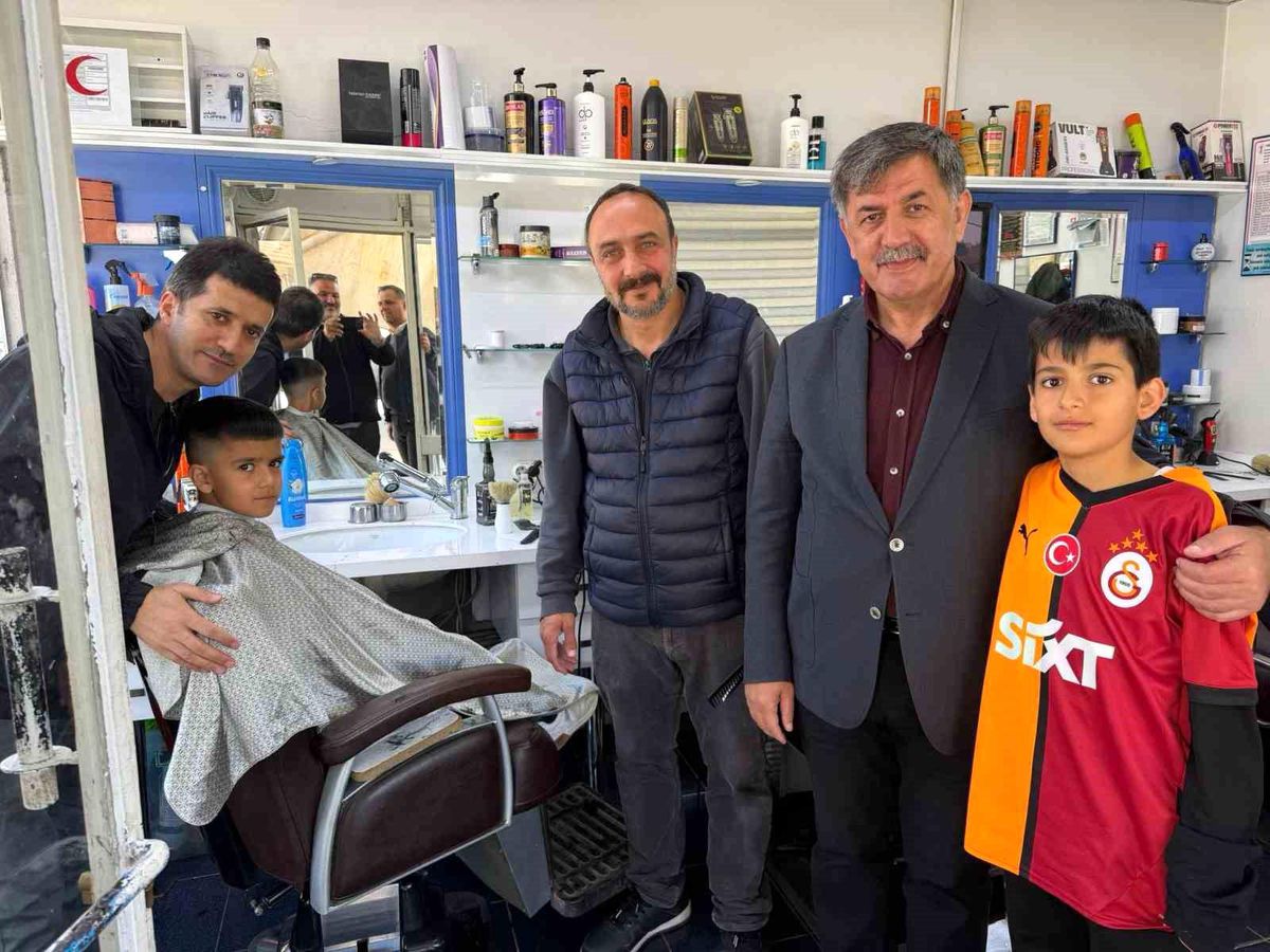 Başkan Aksun gönüllere dokunuyor