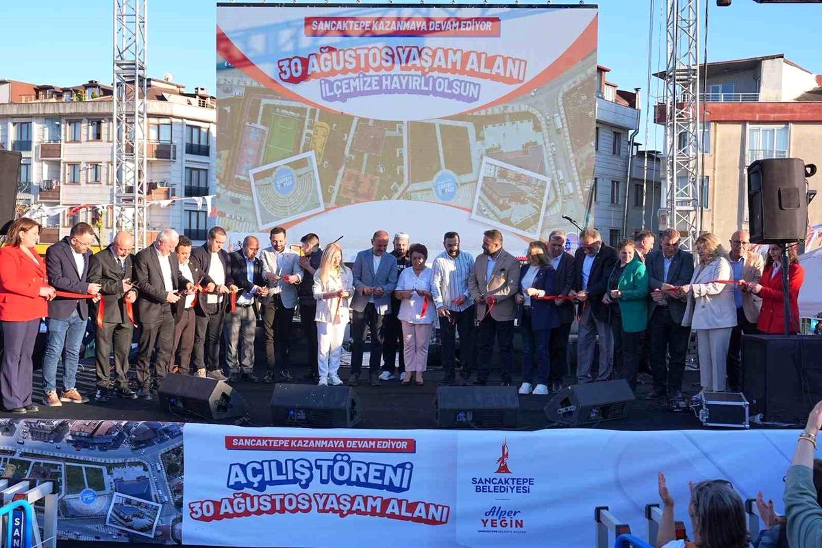 Başkan Yeğin: "Sancaktepe\'de 2 yılda kendi projelendirdiğimiz 80 eseri hizmete açtık"