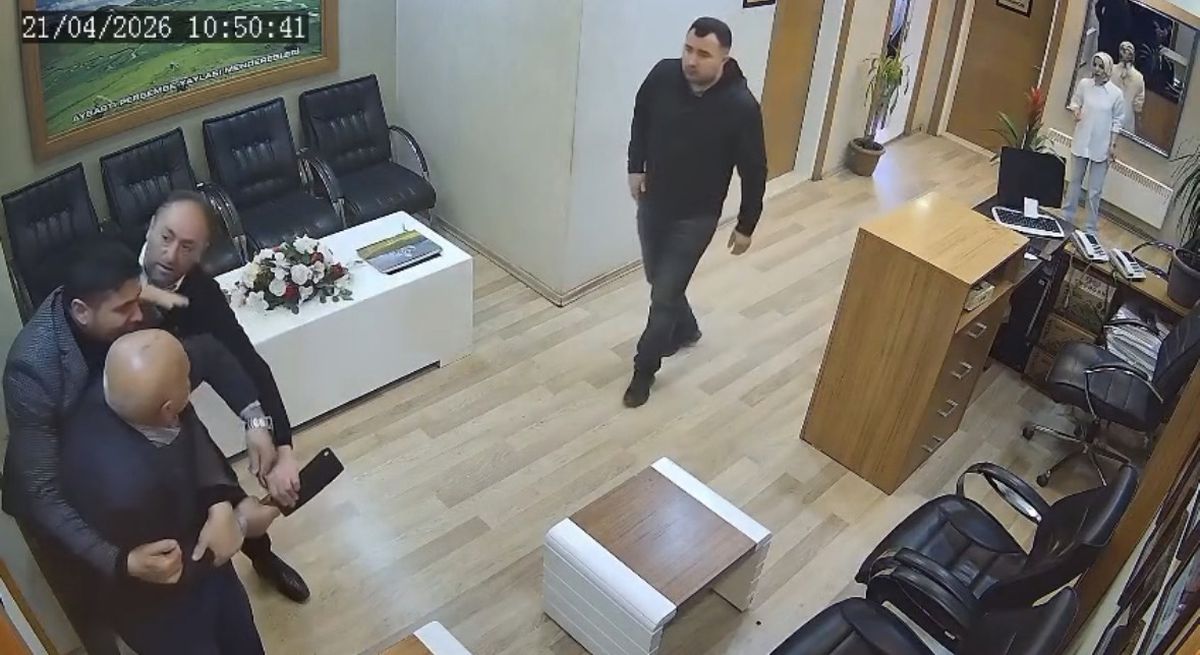Belediye Çalışanına Saldırı Kamerada