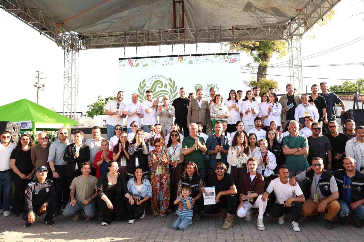 Didim Ege Lezzetleri Festivali Akköy\'de yaklaşık 140 bin ziyaretçiyi ağırladı