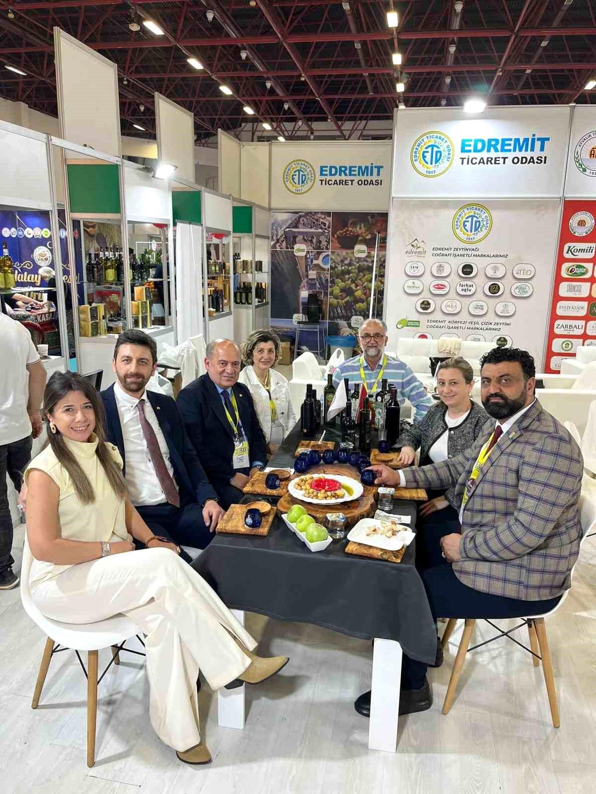 YÖREX Fuarı\'nda Edremit ve Havran Coğrafi İşaretleri Tanıtıldı