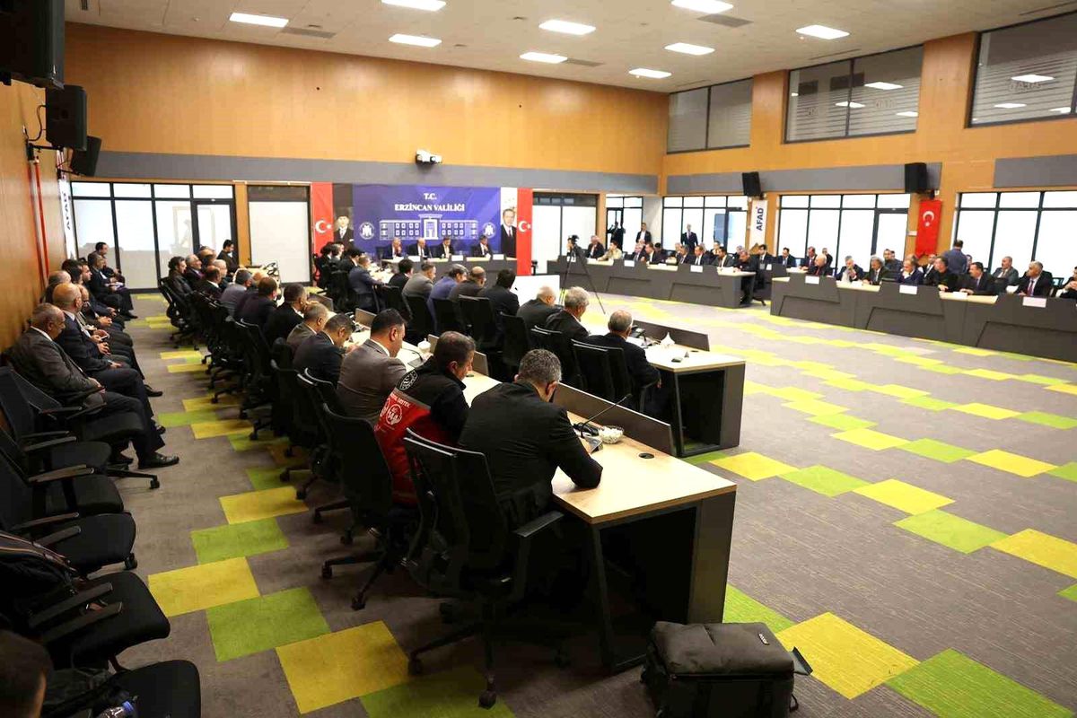 Erzincan\'da İl Koordinasyon Kurulu Toplantısı gerçekleştirildi