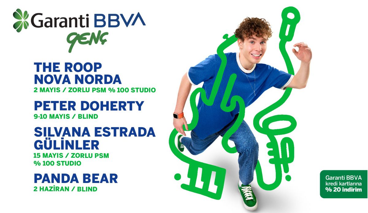 Garanti BBVA Genç Konserleri Hız Kesmeden Devam Ediyor