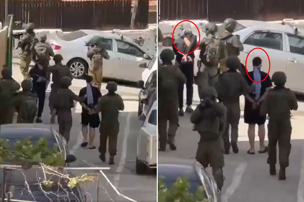 İsrail ordusundan El-Ram kasabasına baskın! Filistinlileri böyle kaçırdılar