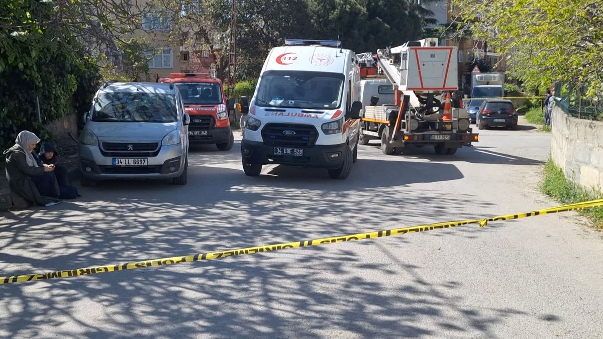 Kartal\'da Doğalgaz Yangını