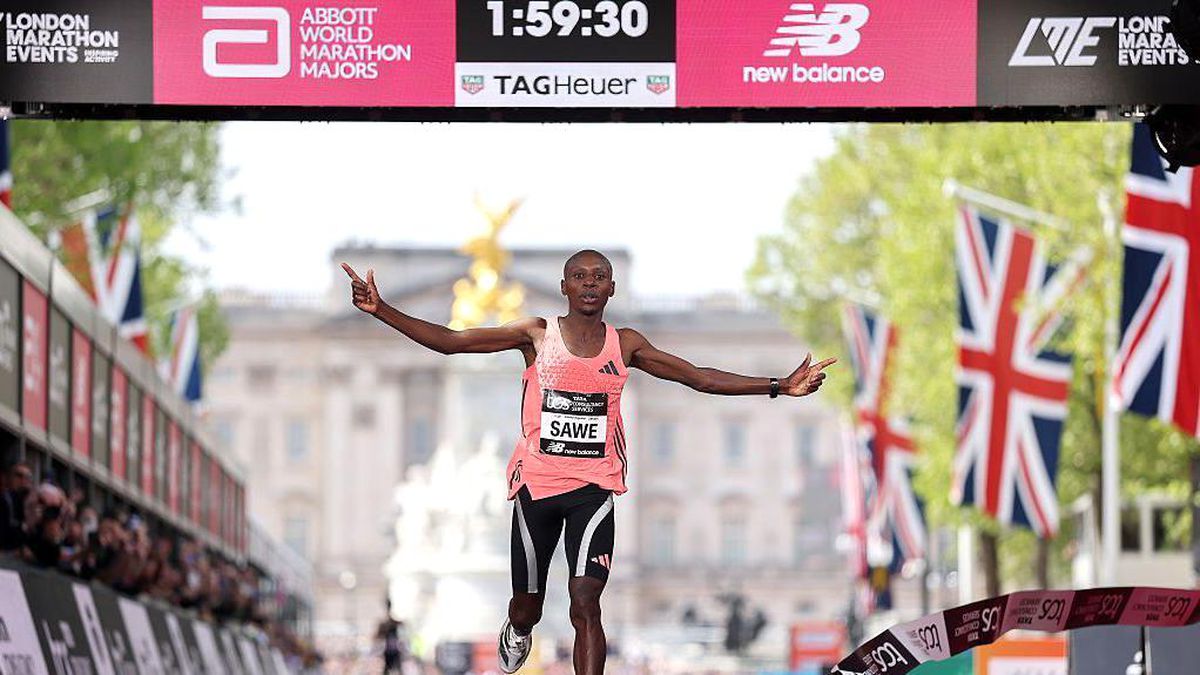 Sawe, Londra Maratonu\'nu 2 Saatin Altında Tamamladı