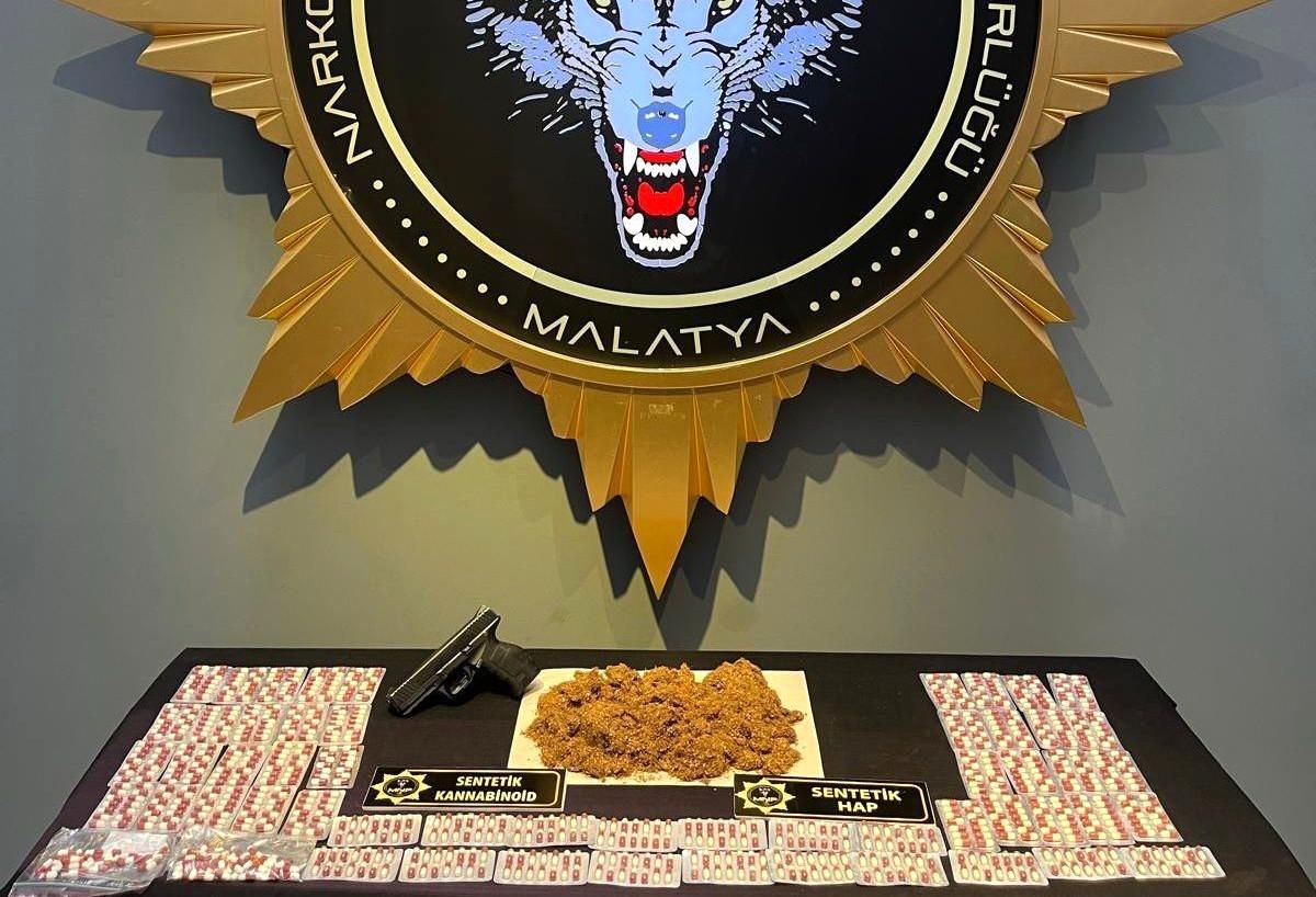 Malatya\'da Uyuşturucu Operasyonu: 5 Tutuklama
