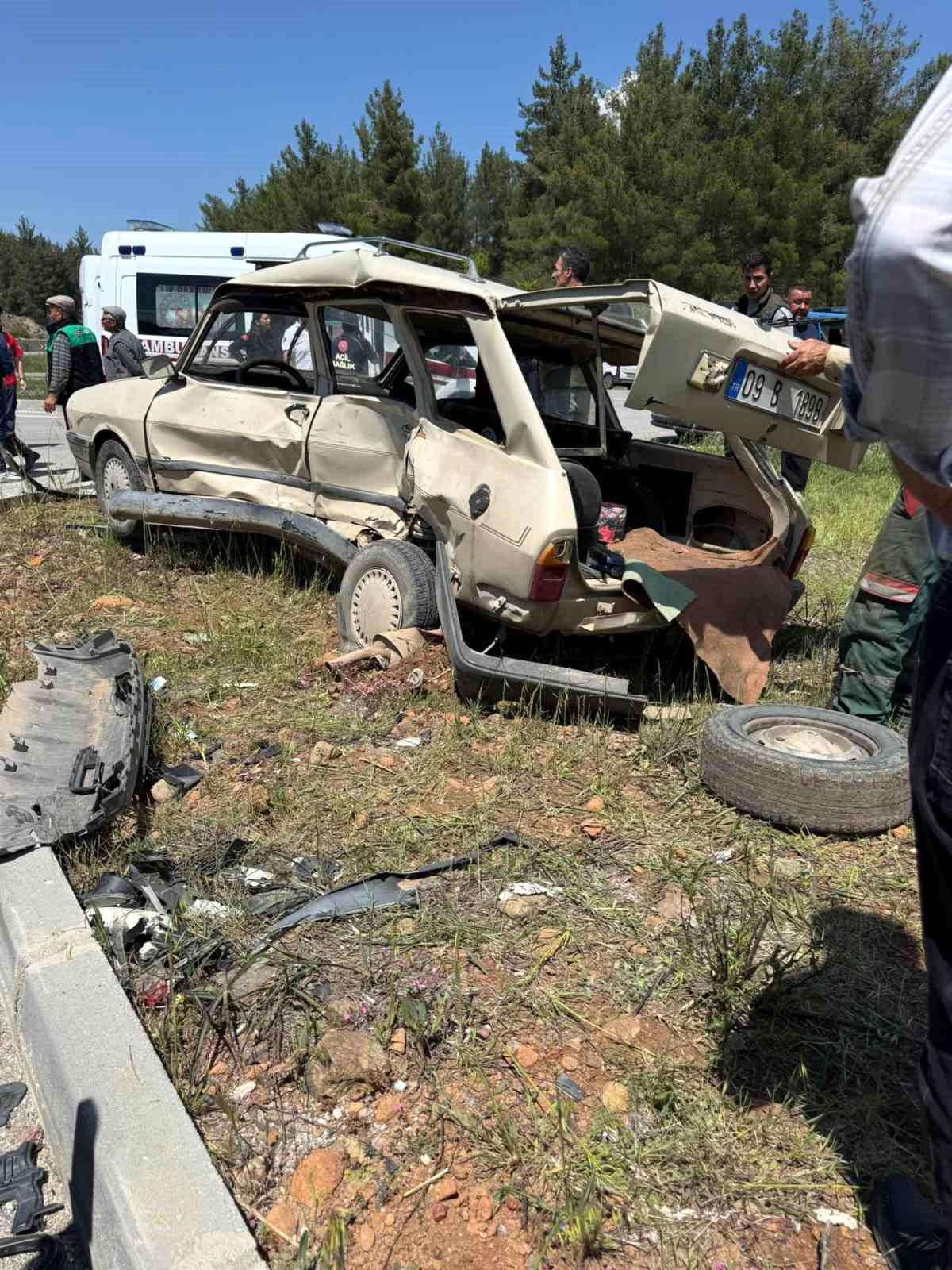 Menteşe\'de Kaza: 1 Ölü, 1 Yaralı