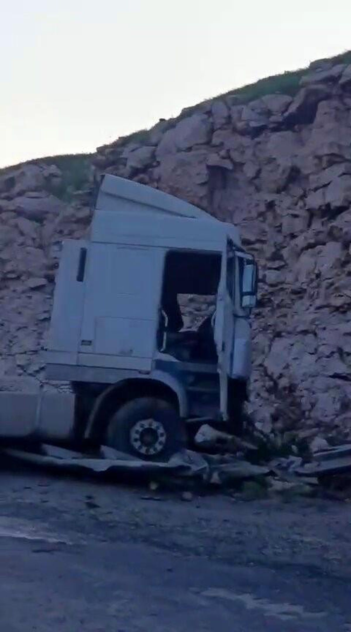 Siirt-Batman Yolunda Tır Kazası