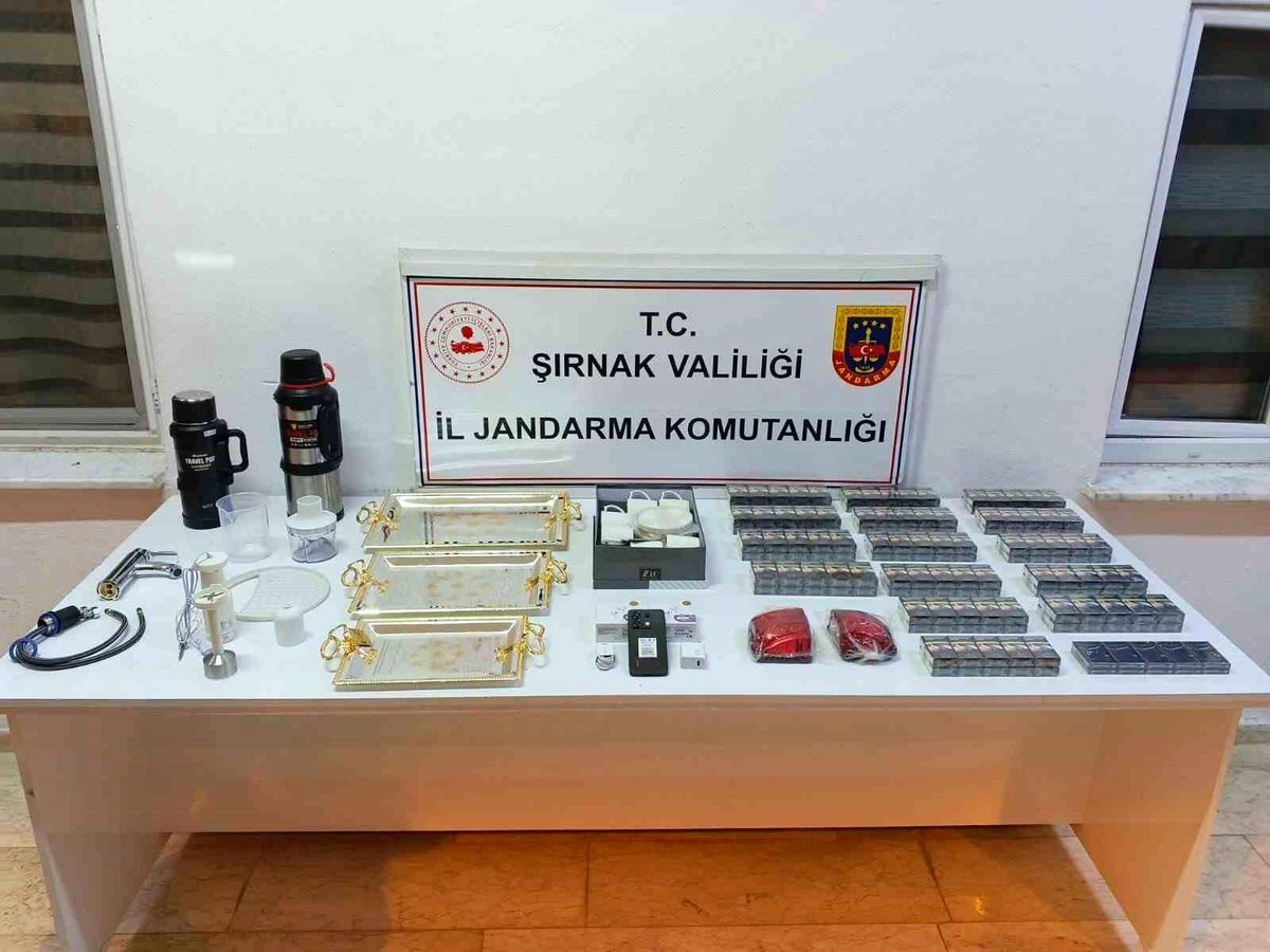 Şırnak\'ta Kaçakçılıkla Mücadele: 11 Milyon Liralık Ürün Ele Geçirildi