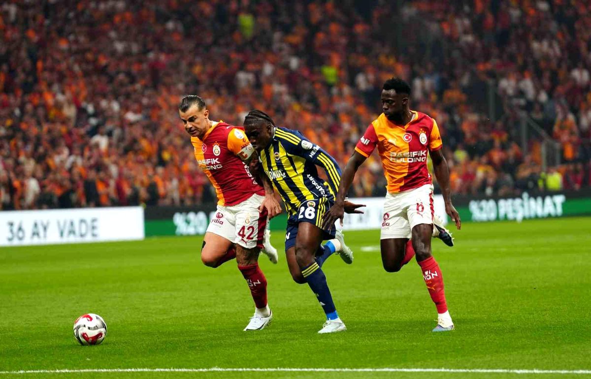 Galatasaray Derbide Fenerbahçe\'yi Yendi