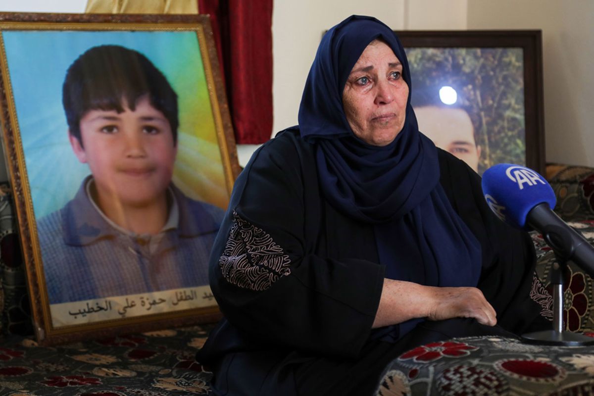 Suriye\'deki halk ayaklanmasının sembol isimlerinden Hamza\'nın annesi: Bir nebze olsun içimiz soğudu