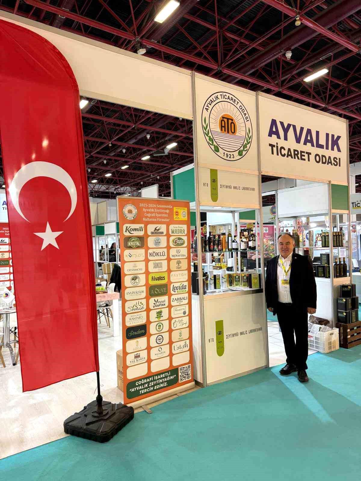Ayvalık\'tan Yörex\'te Karekodlu Zeytinyağı Uygulaması