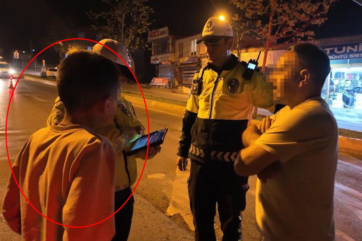 El kadar çocuğa araba verdi, savunması polisi çıldırttı