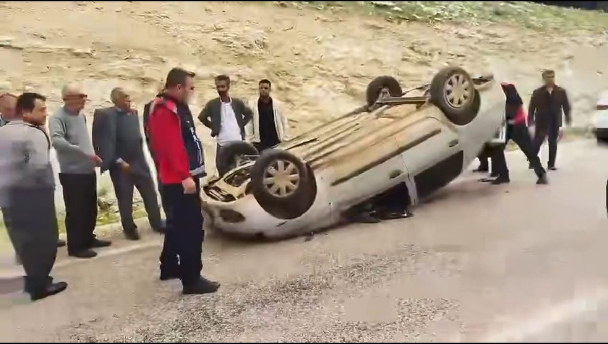 Besni\'de Kaza: Sürücü Ağır Yaralı
