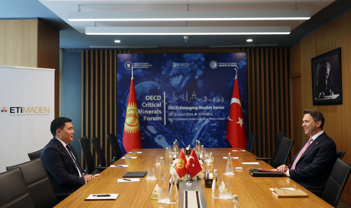 Türk ve Kırgız Bakanlar Enerji İçin Bir Araya Geldi