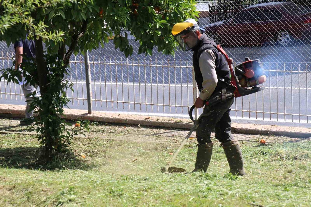 Bozdoğan\'da çevre düzenleme çalışmaları sürüyor