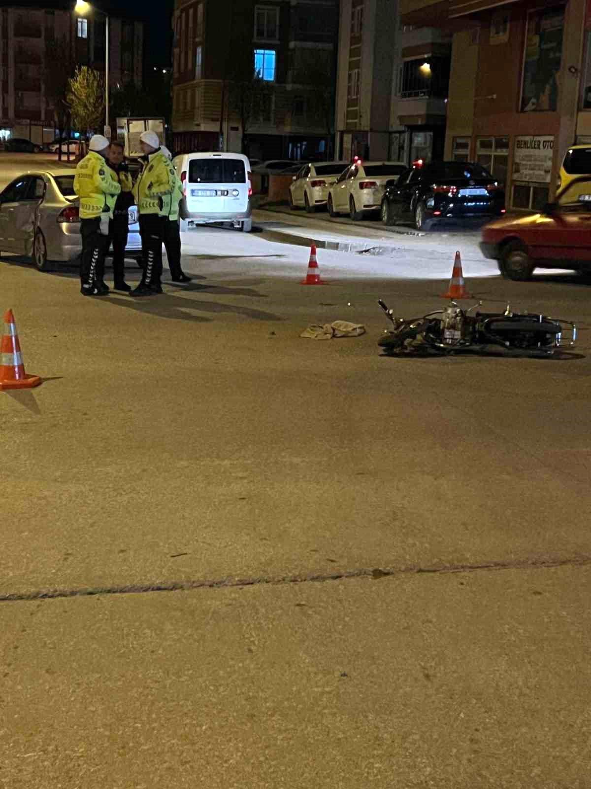 Çorum\'da Motosiklet Kazası: Sürücü Ağır Yaralı