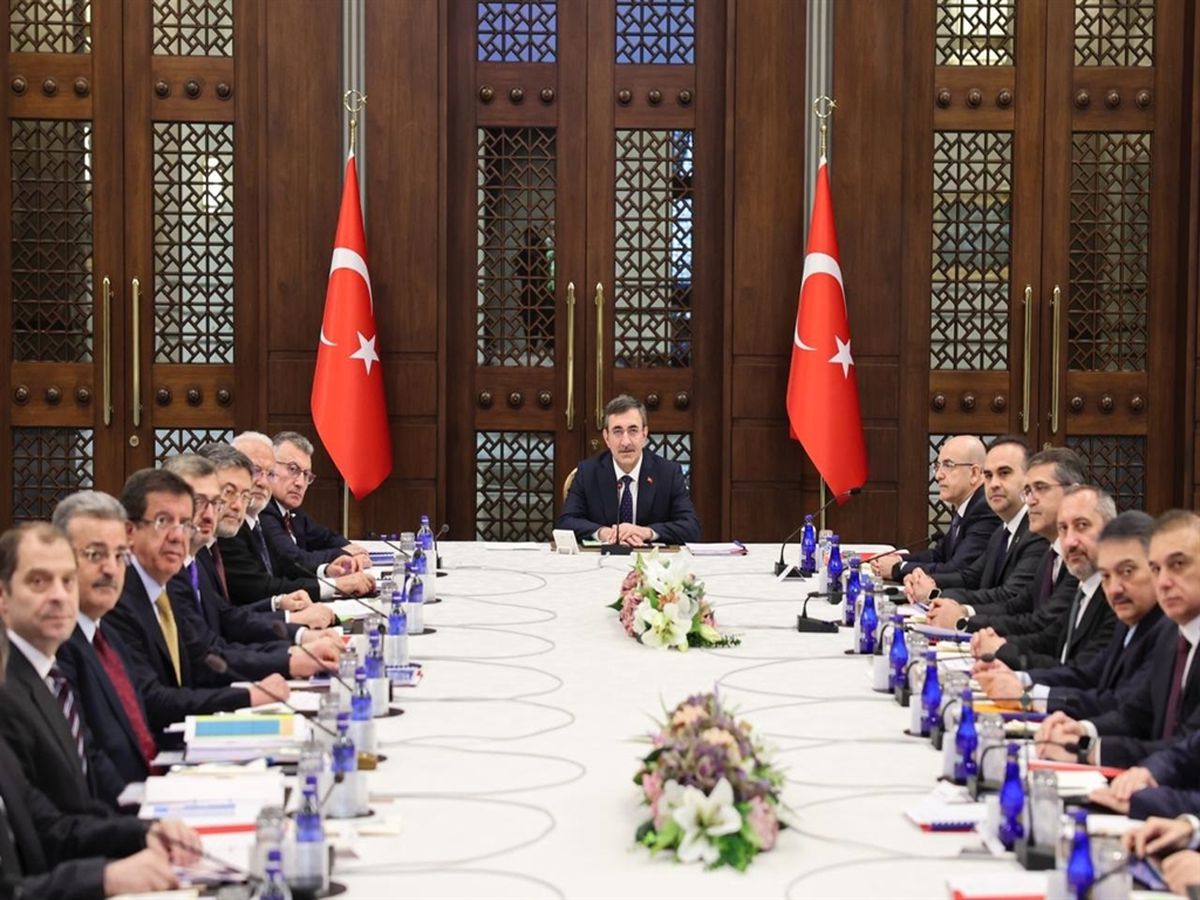 Ekonomi Koordinasyon Kurulu, Cumhurbaşkanı Yardımcısı Yılmaz başkanlığında toplandı-