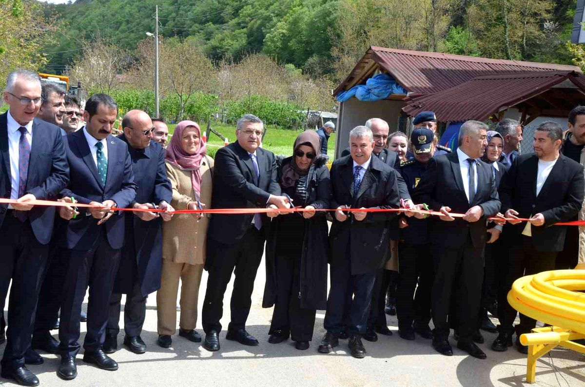 Erfelek doğalgaza kavuşuyor: 135 milyonluk yatırımda ilk kazma vuruldu