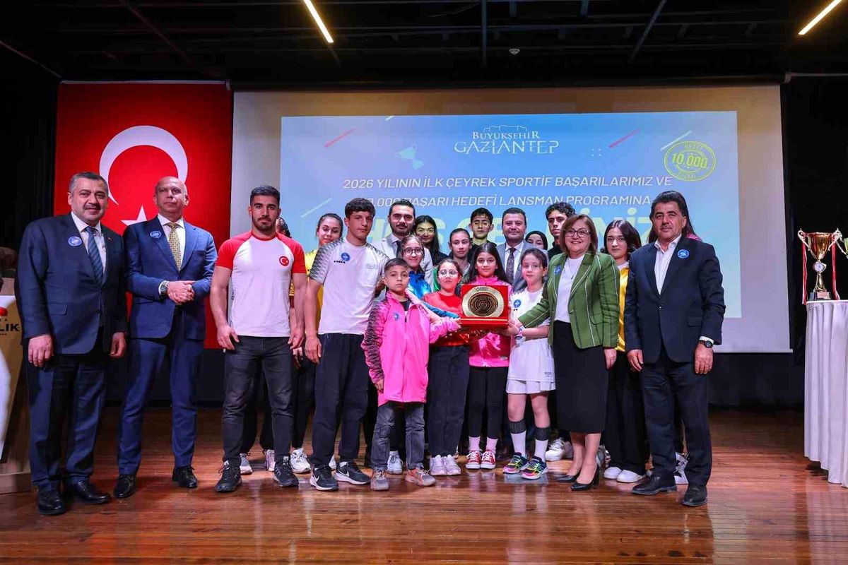 Gaziantep Belediye Spor Kulübü\'nün yeni hedefi: 10 bin başarı