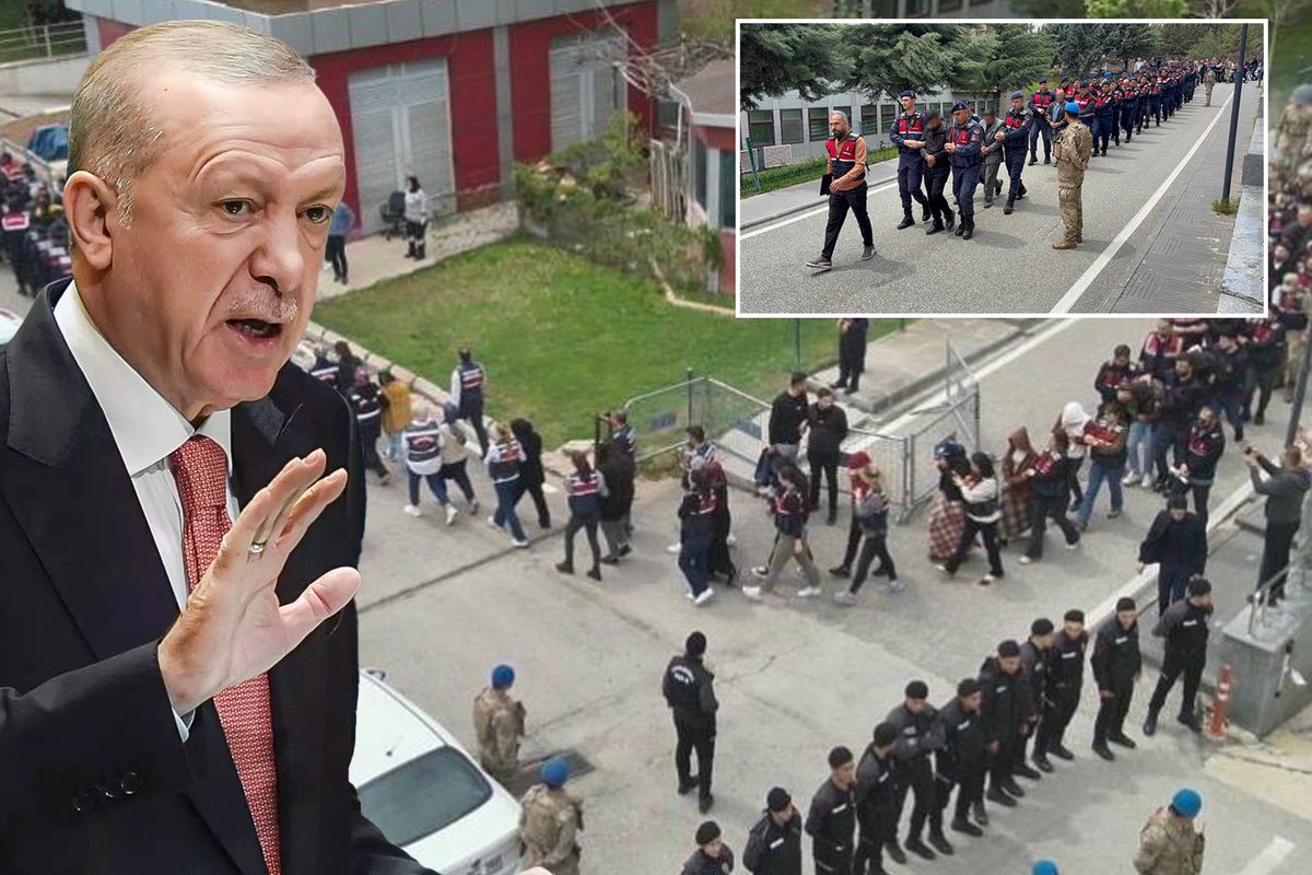 Cumhurbaşkanı Erdoğan\'ın “Kökünü kazıyacağız” talimatı sonrası operasyon: Polis etten duvar ördü, 70 şüpheli tutuklandı