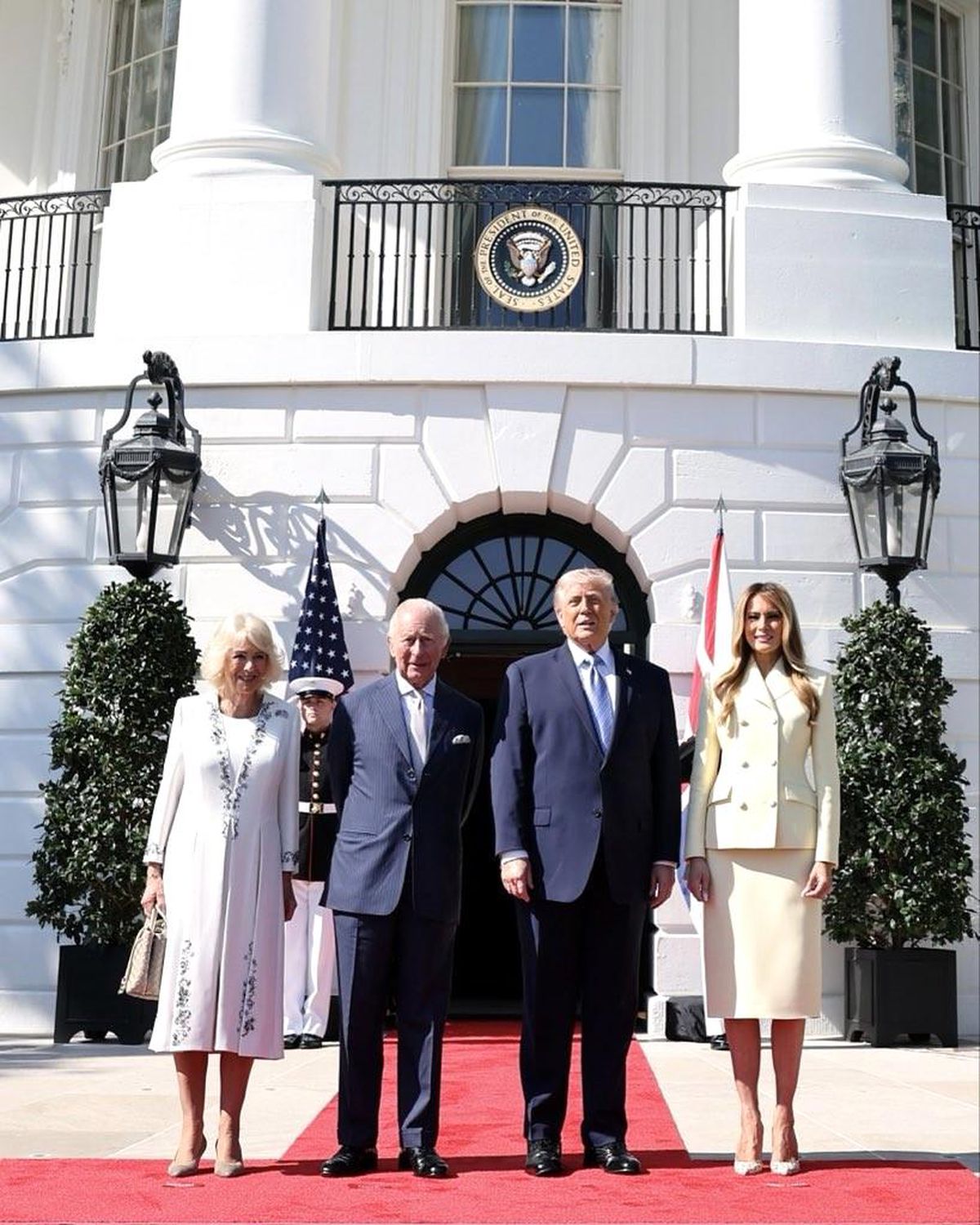 Kral III. Charles ve Kraliçe Camilla ABD\'de