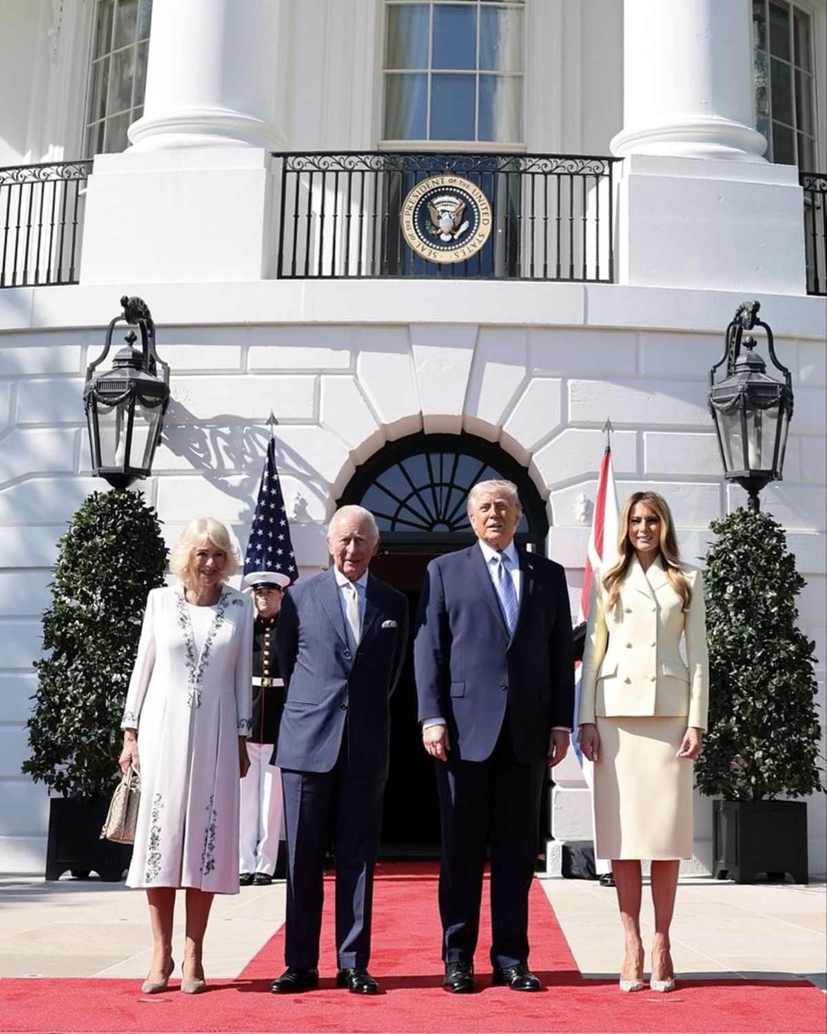 Kral Charles ve Kraliçe Camilla ABD\'de