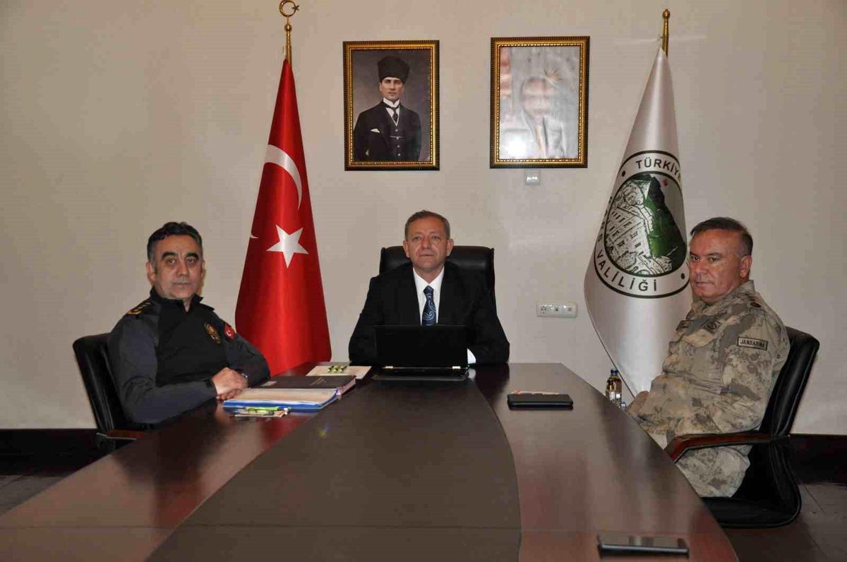 Kars\'ta Asayiş Toplantısı Yapıldı