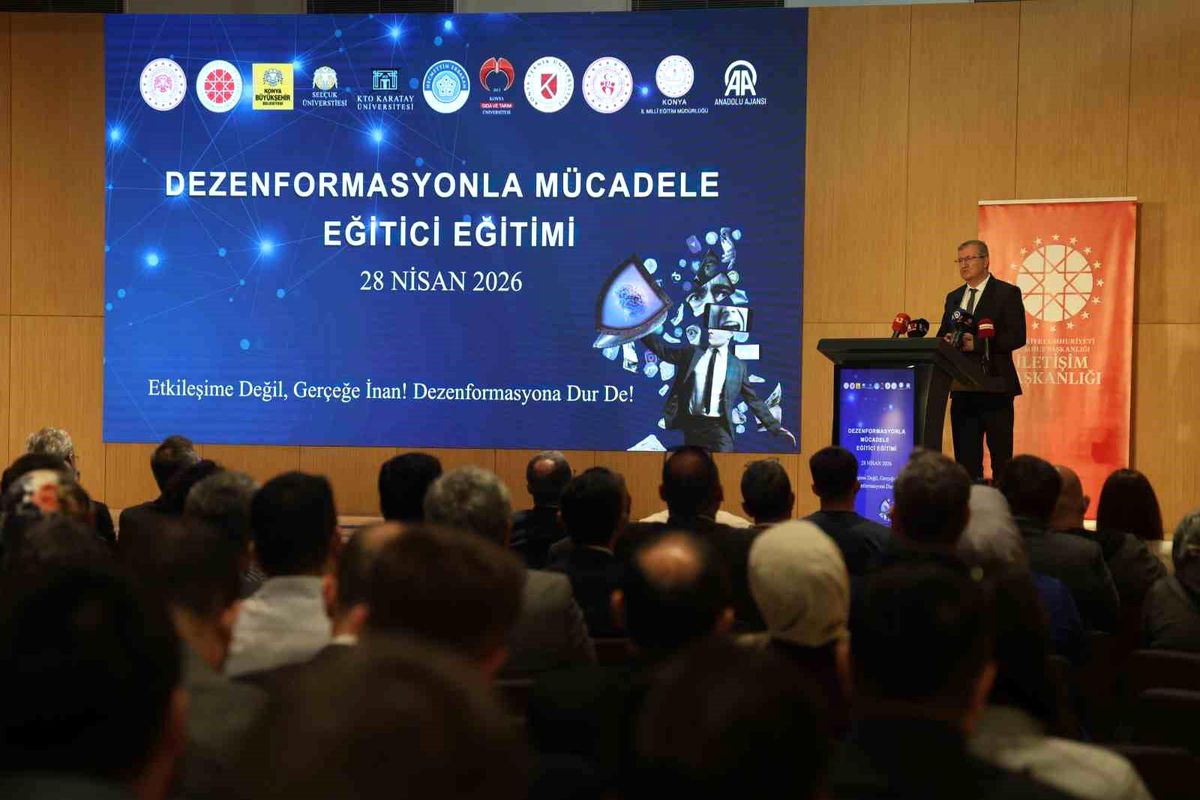 Konya\'da dezenformasyonla mücadele eğitimi