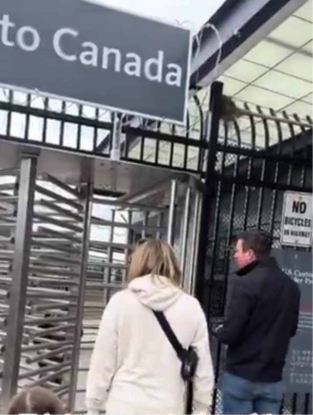 Küçük çocuğun oyun merakı uluslararası sınırı aştı: Yanlışlıkla Kanada’ya geçti