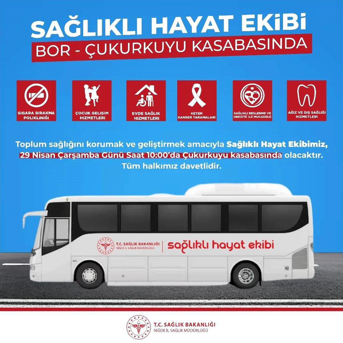 Niğde\'de Mobil Sağlık Hizmetleri Başlıyor